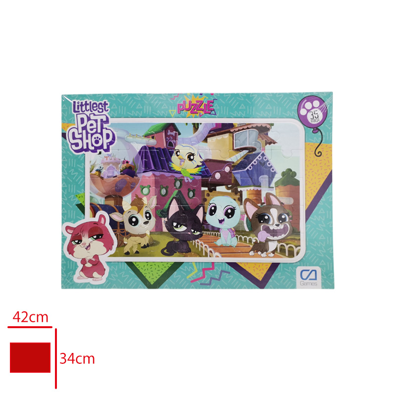 Ca Games Puzzle Sevımli Dostlar 35 Parca Ca.5122/5167/5019/5168/5017/5016