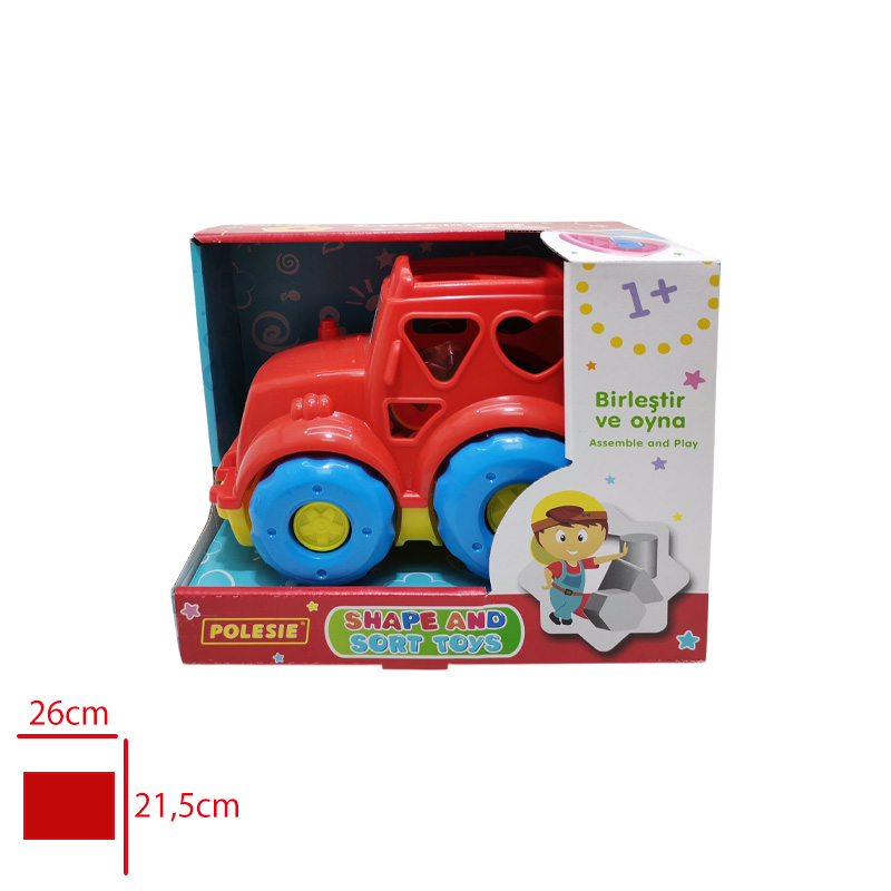 Polesıe Egıtıcı Oyuncak Traktor Kutuda 89403