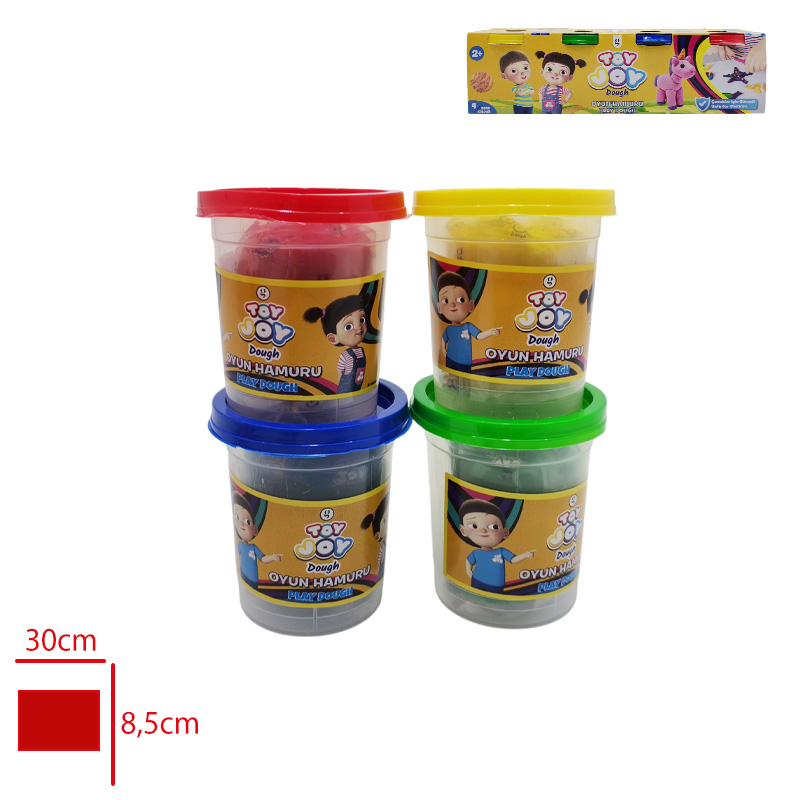 Global Toy Joy Dough Oyun Hamuru 4'lü 120 Gr Glb-1226