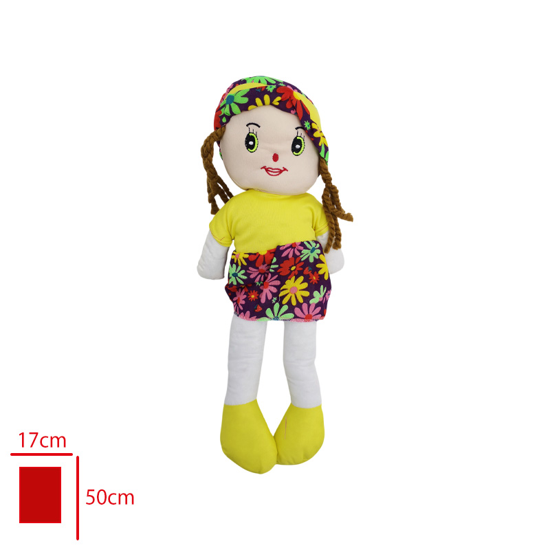 Sevecen Bez Bebek Cıcek 50 Cm 129110