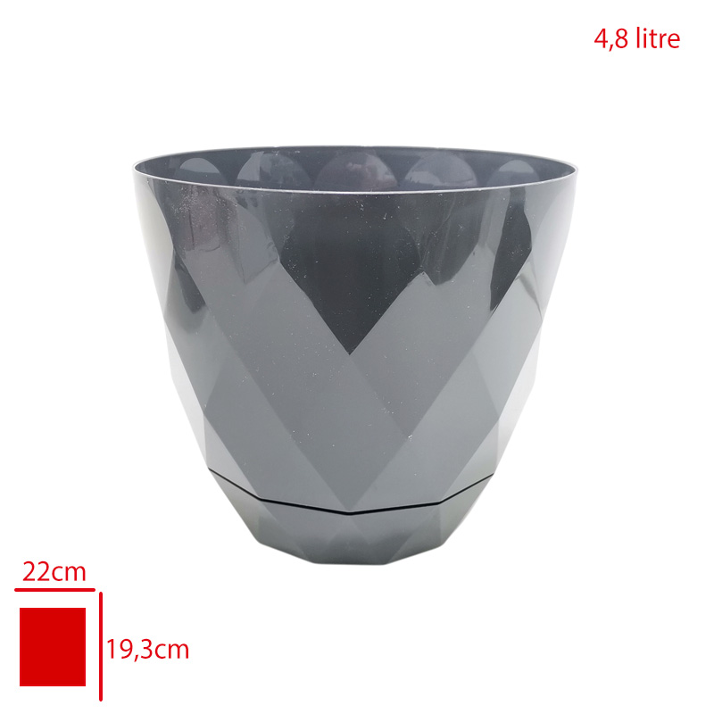 Karasu Yakamoz Saksı 4 No 4,8 Lt Krs-454