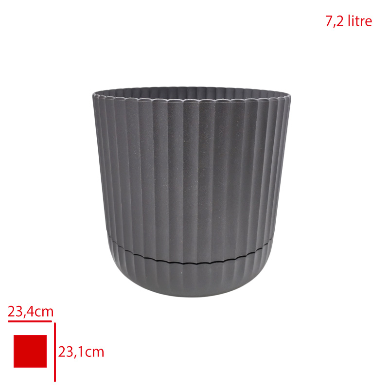 Karasu Zeraf Saksı 4 No 7,2 Lt Krs-264