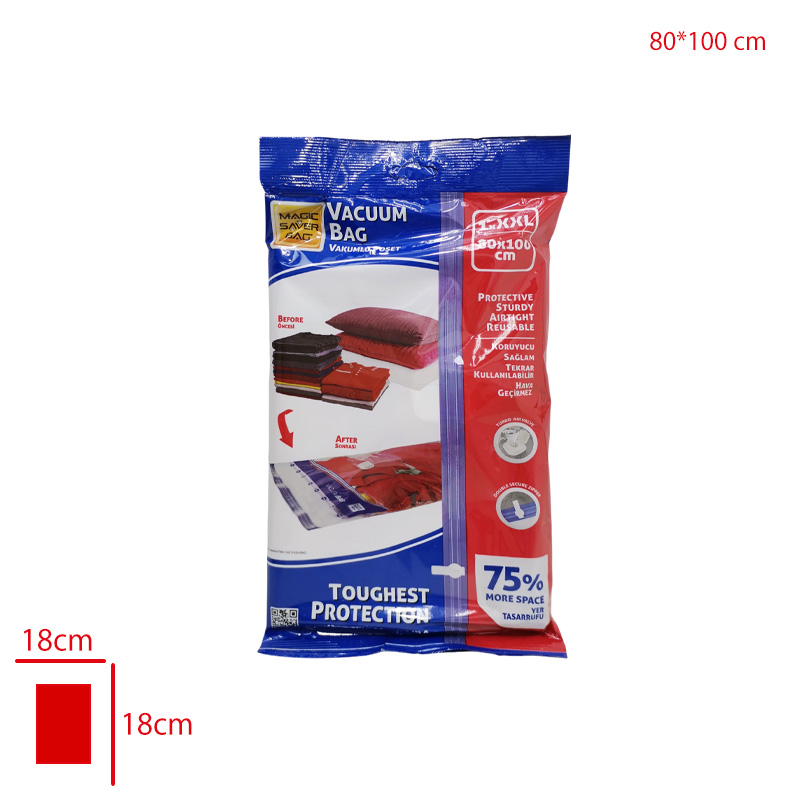 Magıc Vakumlu Hurc Poşet Xxl 80*100 Msatreg-1003
