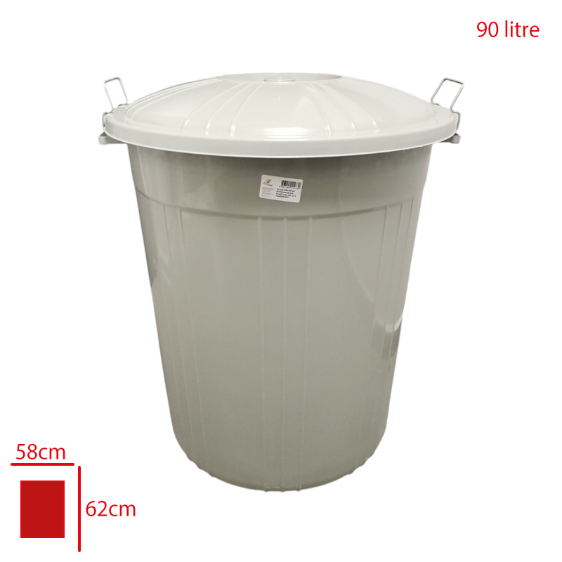 Akay Çöp Kovası Eko Jumbo Kılıtlı 90 Lt Ak-273