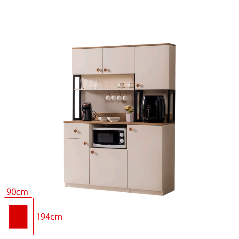 Maysam Latte Kahve Kosesı 2'li 90 Cm 45 M-Lt-02