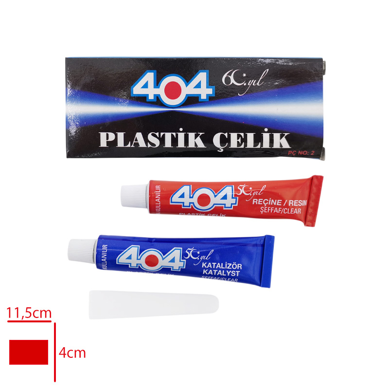 404 PLASTIK CELIK YAPISTIRICI NO:2 513009