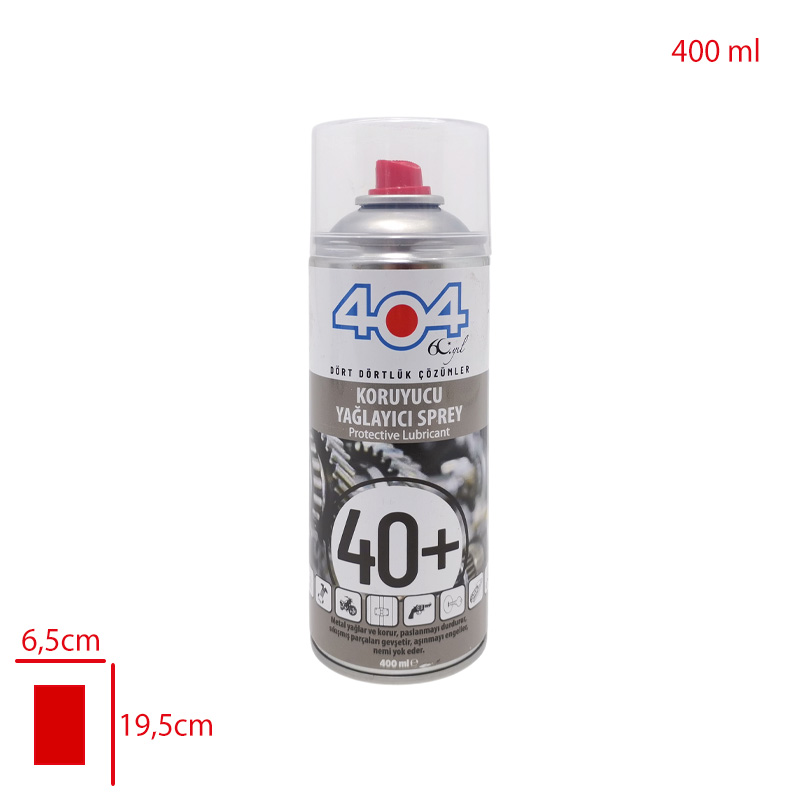 404 Koruyucu Yaglayıcı Sprey 400 Ml 594058