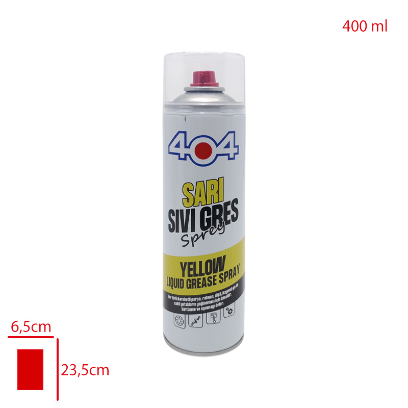 404 Sıvı Gres Sarı 400 Ml 594181