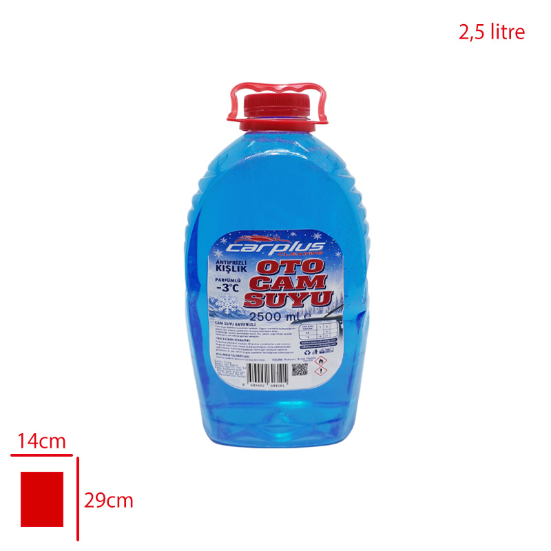 Oto Cam Suyu Antıfırızlı Kıslık 2,5 Lt