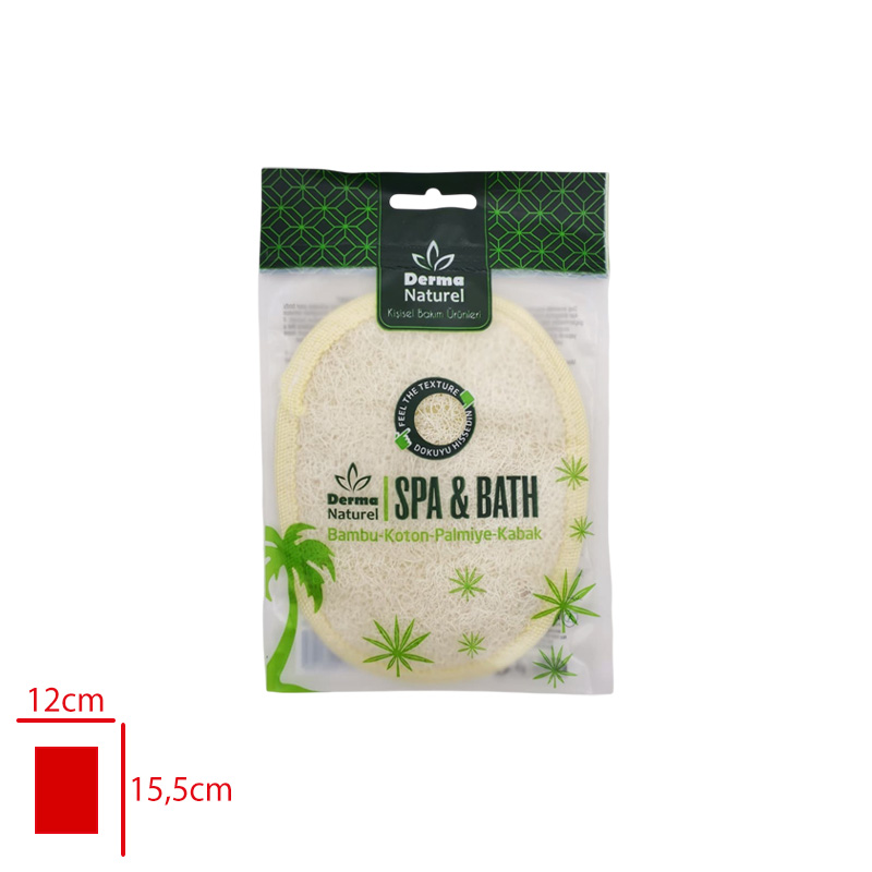 Derma Naturel Kabak Banyo Yuz Lıfı Ms-10