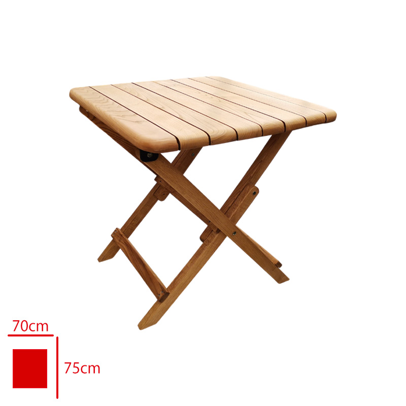 Masa 70x70 Zafırro Kestane 003