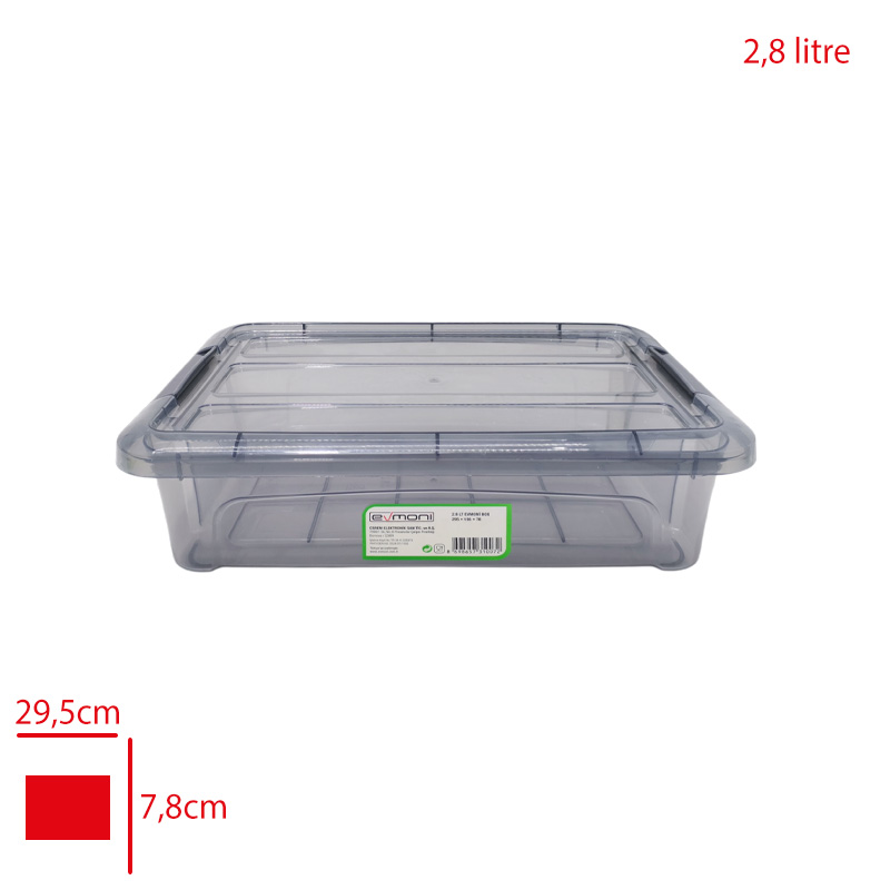 Evmonı Erzak Kabı 2,8 Lt