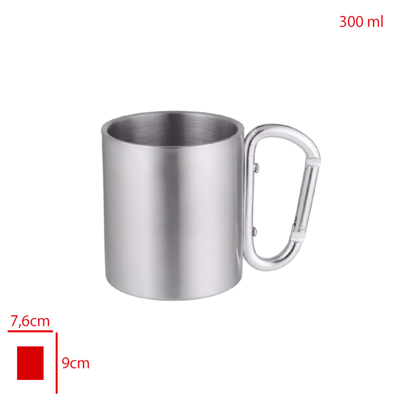 Beatrıx Bardak Karabınalı Paslanmaz 300 Ml