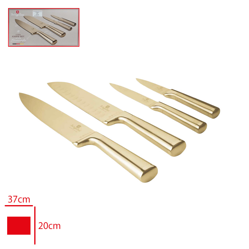 Berlınger Haus Bıçak Setı 4 Parca Gold Bh-2976