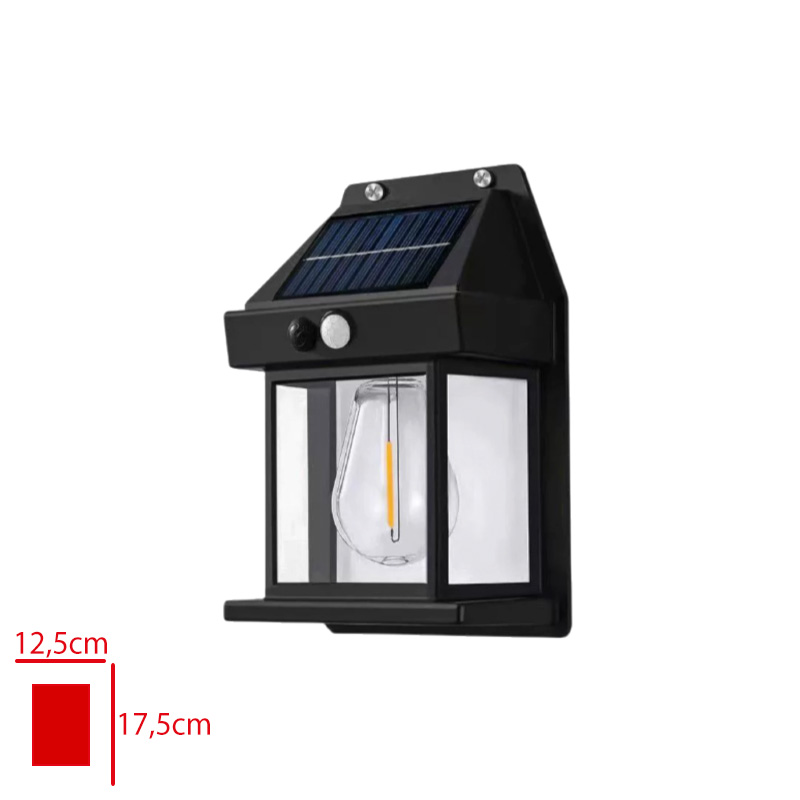 Leva Hareket Sensorlu Akıllı Solar Otomatık Bahce Aydınlatması Lv-25002
