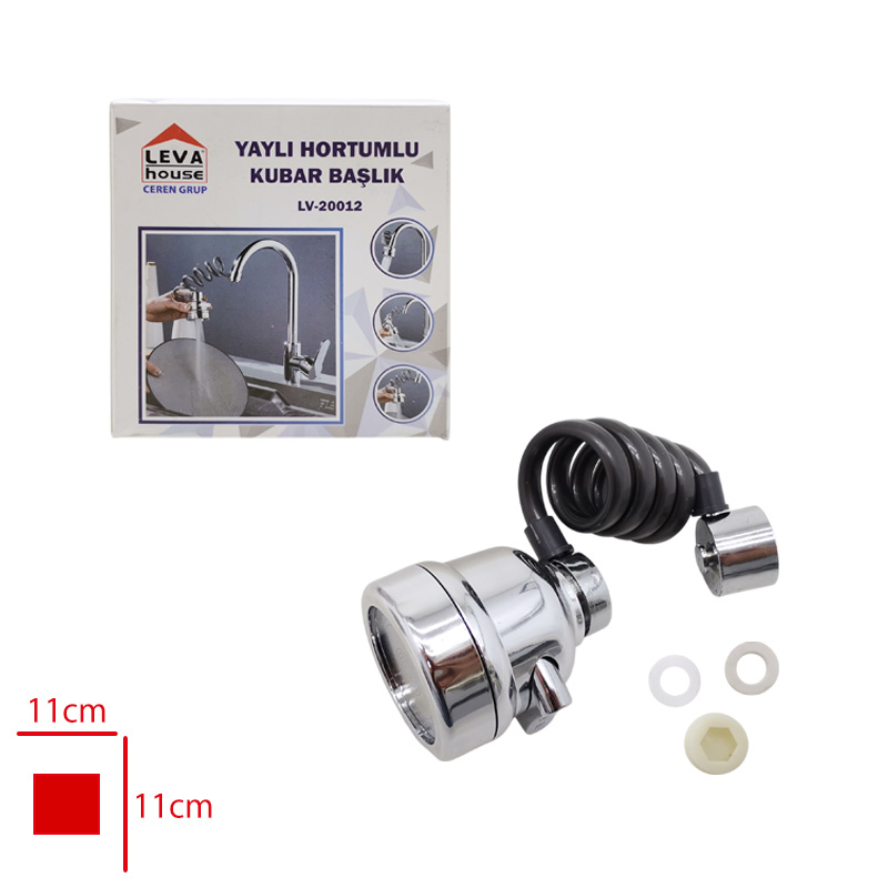 Leva Yaylı Hortumlu Kubar Baslık Lv-20012